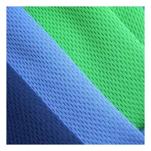 Garment 100% Polyester Knitted Fabric Breathable Wicking Birds Eye Mesh Fabric Breathable Wicking Birds Eye Mesh Fabric