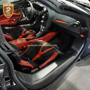 Rails de porte de côté OEM en Fiber de carbone, accessoire pour véhicule Mclaren 720s, décoration d'intérieur