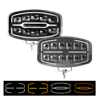 Faro de camión de 50W, luces Led Para Camion, foco de camión, Faro de punto Led, Led blanco, ámbar, Drl apto para Scania Volvo DAF MAN