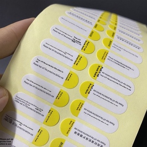Nhà Máy Tùy Chỉnh Dễ Dàng Xé Bảo Vệ Phim Sticker Có Thể Tháo Rời Dính Spacer Nhãn Cho Tay Niêm Phong Khuyến Mãi Hàng Tạp Hóa Siêu Thị - Product Image 5