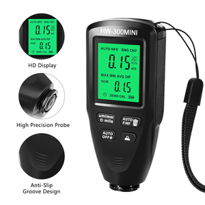 HW300-MINI tragbare elektronische LCD-Messgeräte Autolackfilm-Dicken <span class=keywords><strong>tester</strong></span> Lack werkzeuge Beschichtung dicken messgerät - Product Image 3