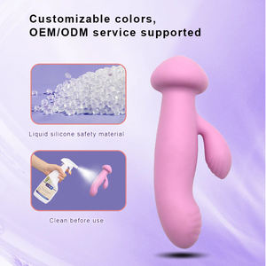 Lange Akkulaufzeit G-Punkt Klitoris <span class=keywords><strong>Stimulator</strong></span> für Erwachsene <span class=keywords><strong>Lady</strong></span> Rabbit Sexspielzeug Realistischer Dildo für Frauen Mastur batoren für Vagina - Product Image 6