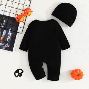 Combinaison pour bébé de 0 à 18 mois, costume de <span class=keywords><strong>squelette</strong></span>, déguisement, <span class=keywords><strong>squelette</strong></span> qui brille dans le noir, combinaison pour nouveau-né, combinaison d'Halloween pour bébé - Product Image 3