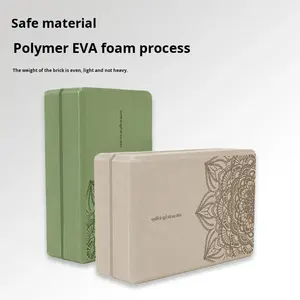 Bloque de Yoga Personalizado con Superficie Irregular <span class=keywords><strong>y</strong></span> Bisel para Pilates, Accesorios de Meditación para Estabilidad, Equilibrio <span class=keywords><strong>y</strong></span> Estiramiento Profundo - Product Image 3