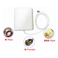 Antenne Panneau WiFi 5G 4G Omnidirectionnelle Double Bande 50 Km Longue Portée, Dispositif Amplificateur Externe MIMO, Routeur Extérieur LTE 5GHz 2G GSM