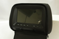 Monitor de Reposacabezas de Coche TFT de 7 Pulgadas con Puerto USB SD y Control Remoto, 1 Año de Garantía - Sistema de Entretenimiento Universal para Asientos Traseros