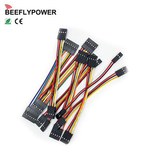 Câble Dupont BEEFLYPOWER 2.0/2.54mm, Fille-Fille, 2, 3, 4, 5, 6 Broches, Connecteur de Câble Dupont, Câble Jumper pour PCB - Product Image 1