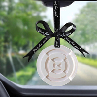 Diffuseur d'arômes solaire pour voiture, style avion, avec tablettes de recharge en plastique, parfum longue durée pour véhicule
