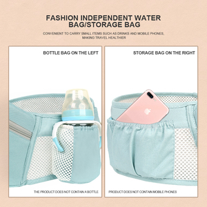 Porte-bébé Ergonomique Confortable pour Nourrissons 0-6 Mois – <span class=keywords><strong>Écharpe</strong></span> de <span class=keywords><strong>Portage</strong></span> Avant et Dorsale pour Voyages en Extérieur - Product Image 6