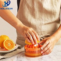 Presse-agrumes manuel portable de couleur personnalisée Presse-agrumes orange citron-lime nouveauté pour la maison fruits et légumes