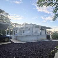 PTH Villa préfabriquée Installation de conception 3d Villa préfabriquée de luxe au Panama