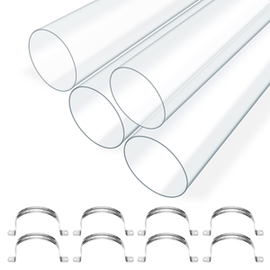 Tuyau d'extrusion rectangulaire LiangChen LCPT personnalisable en PE PEX avec isolation en fibre, couleur transparente personnalisée, <span class=keywords><strong>plastique</strong></span> sur mesure - Product Image 4