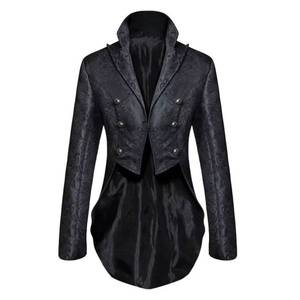 Chaqueta de frac gótica victoriana HP para hombre, disfraz de cosplay medieval steampunk, traje formal de pirata vikingo renacentista, esmoquin para hombre - Product Image 1