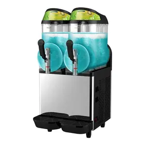 48L Getränkesp ender Kalt-/Heißgetränk Granit Commercial Slushy Maker Slush Maschine für Juice Milk shake Coffee Soda