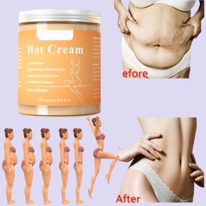 Logo privato senza effetti collaterali dei muscoli del polpaccio del seno pancia del viso perdita di peso del corpo grasso bruciare crema dimagrante calda per la pancia - Product Image 2