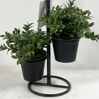 H35CM Fine Tea Simulation Plante Creative Intérieur/Extérieur Décoratif Artificiel Verdure pour Mariage Diverses Vacances Pelle