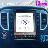 Pour Titan 2016-2018, autoradio DSP 2din 13 pouces, écran tactile Android, GPS 4G, Carplay, lecteur multimédia stéréo, Navi, 1 an