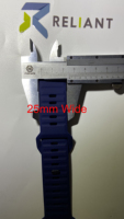 Tali jam silikon olahraga, ukuran lebar 25mm untuk jam tangan Apple Ultra 49mm