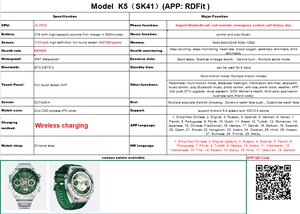 Nuevo Reloj Inteligente Kalobee SK41 2025, Pantalla de Alta Definición de 1.53 Pulgadas, Resistente al Agua IP67, Monitor de Ritmo Cardíaco, Reloj Deportivo para <span class=keywords><strong>Hombre</strong></span> y Mujer - Product Image 4