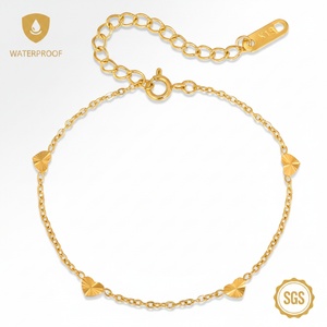 Bijoux de mode plaqués or 18 carats, collier à maillons géométriques tendance, ensemble de bijoux en acier inoxydable - Product Image 2