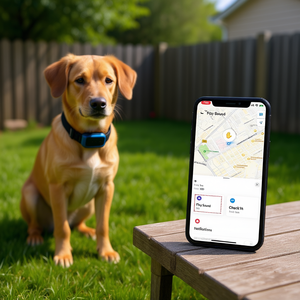 Sistema de Valla para Perros con Collar GPS, Bluetooth, Recargable, Impermeable IP67, para Perros Pequeños, Medianos y Grandes - Product Image 2