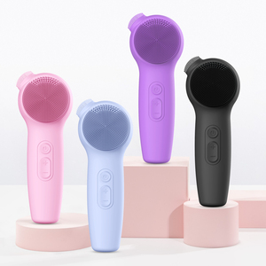 Electric Face Brush Handheld Silicone Scrub Brush for <strong>Facial</strong> <strong>Exfoliating</strong> Pore Cleaning Whitening Deep Cleansing <strong>Facial</strong> <strong>Tool</strong> - Product Image 1