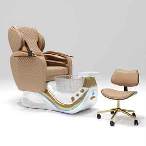 Di fascia alta luce surf piedi <span class=keywords><strong>spa</strong></span> pedicure sedia con massaggio alla schiena moderno salone manicure pedicure stazione - Product Image 6