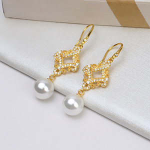 Wenchi S925 Plata Palacio Retro Conjunto de Cadena con Colgante para Mujer, Componentes de Joyería DIY para Bandeja Vacía de Colgante de Perla, Modelo 16045 - Product Image 2