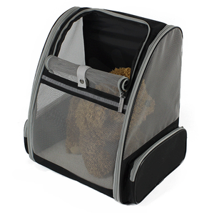 Zaino per Animali Domestici Confortevole e Portatile, Trasportino Traspirante per Gatti e Cani, Ideale per Passeggiate, Escursioni e Ciclismo - Product Image 4