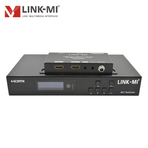 ประเภท4K60Hz-c/<span class=keywords><strong>vga</strong></span>/<span class=keywords><strong>hdmi</strong></span> hdbt 4x2สวิตช์ขยาย70ม. พร้อมห่วงออกและแยกเสียงสนับสนุน RS232 IR RS232 tcp/ip & poc - Product Image 2