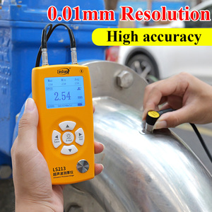 En vente LS213 Mesureur d'épaisseur à ultrasons de haute précision Jauge d'épaisseur à ultrasons industrielle pour le métal - Product Image 2