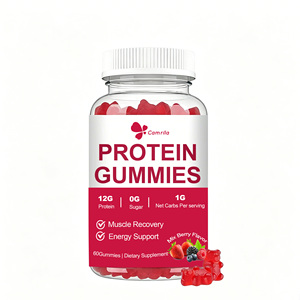 ODM Custom Labels Protein Gummies With 12g Muscle-fueling Whey Isolate Supplements Muscle Proteins Gain Best protein Gummy Bears - Product Image 1
