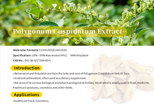 Прямая Продажа с завода, высококачественный порошок экстракта Polygonum Cuspidatum с 10% ~ 99% ресвератрол - Product Image 3