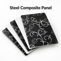 Panneau composite en acier blanc revêtu de PE, longueur personnalisée, pour revêtement de plafond commercial