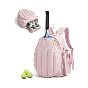 Ba lô thể thao tennis có ngăn đựng vợt bền chắc, chất liệu polyester, có lỗ thông hơi, ngăn đựng giày, nhãn hiệu riêng của nhà cung cấp ODM, số lượng đặt hàng tối thiểu nhỏ. - Product Image 1