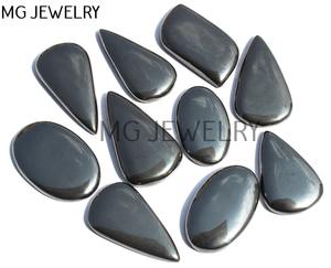 Cabochon en hématite 100% naturel semi-précieux fait à la main pierre précieuse en vrac guérison lisse dos plat pierre précieuse lot de gros - Product Image 3