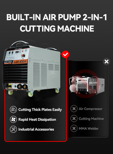 Coupe-<span class=keywords><strong>plasma</strong></span> à air <span class=keywords><strong>triphasé</strong></span> HONGXIANG LGK-100 haute performance 90A 380V, coupe jusqu'à 20 mm, soudeuse/coupeuse double usage - Product Image 6
