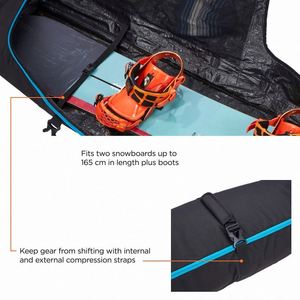 Échantillon gratuit - Sac de rangement rembourré pour bottes de ski et snowboard, pour accessoires de ski, sac de ski imperméable pour snowboard - Product Image 2