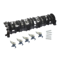 Apace 184 Support de griffe de séparation des doigts pour Konica Minolta BH 195 184 185 7719 7723 235 206 Pièces détachées pour copieur