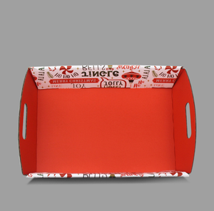 Vassoio creativo della carta della caramella della frutta secca del punto della fabbrica torta di natale che cuoce il pallet di carta di alta qualità - Product Image 4