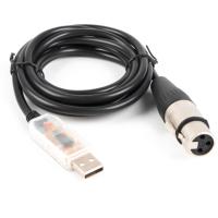 Cable USB XLR hembra con chip FTDI RS485 OEM/ODM, con revestimiento de PVC, blindado, con conectores de cobre estañado y niquelado, 12 meses de garantía.