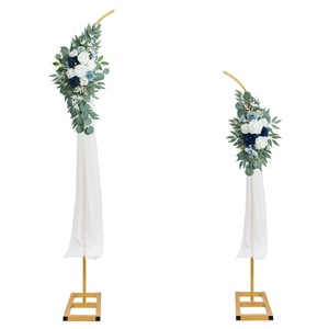 <span class=keywords><strong>JD</strong></span> <span class=keywords><strong>JD</strong></span>-B-065 Arco de Boda Metálico Plegable de Media Luna, Estructura de Hierro, Tamaño: Altura 1.9m, Ancho 2.3m - Product Image 5