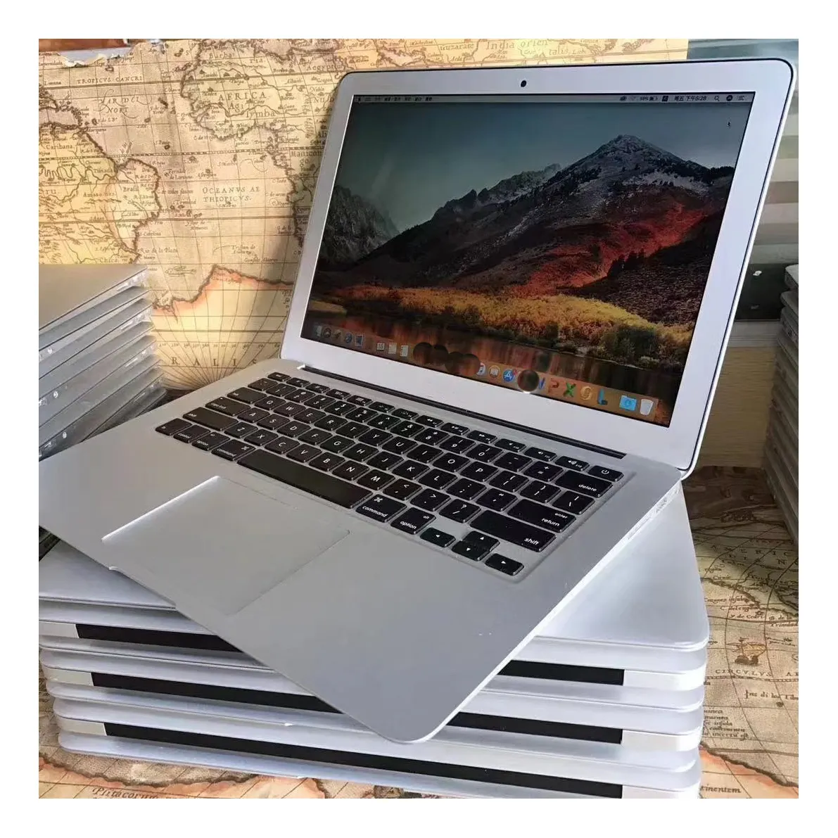 Tam unlocked kullanılan dizüstü MacBook Pro 13.3 15.4 inç I5 I7 ikinci el Notebook Mac kitap için 976 975 h42 W82 X92 16GB 32GB