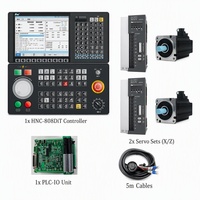 Kit de Controlador CNC para Torno Tipo Bus Huazhong CNC HNC-808DiT con Servoaccionamiento HSV-160U y Bus de Campo NCUC para Modernización