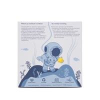 Éponge de mer naturelle dans un coffret cadeau 3D écologique