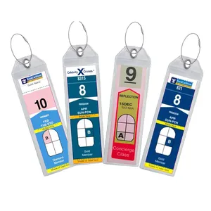 Étiquette de bagage en PVC créative de conception personnalisée en gros pour les étiquettes de bagage en caoutchouc de silicone de voyage