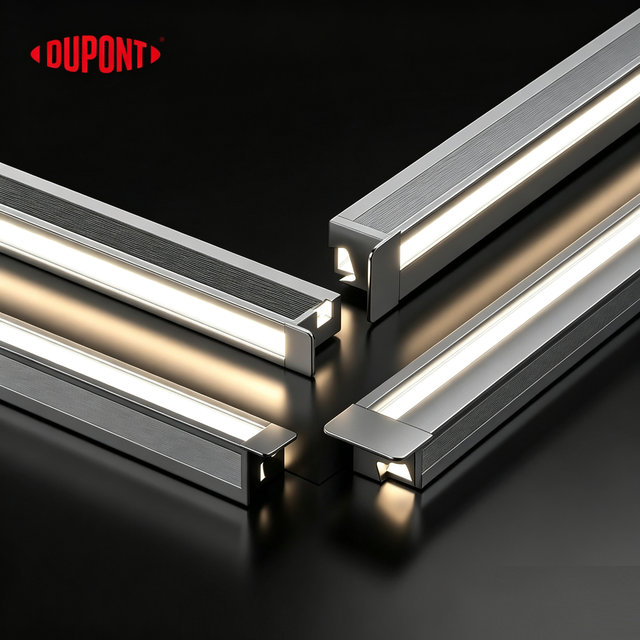 Recessed LED Cabinet Light Aluminum Profile Linear Light Adjustable Wardrobe Closet Under Cabinet Strip Light