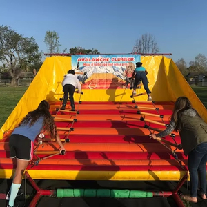 Nuevo juego <span class=keywords><strong>de</strong></span> escalada inflable <span class=keywords><strong>de</strong></span> escalera Jacobs al aire libre comercial para adultos PVC Park Carnival Playhouse para uso doméstico en jardín <span class=keywords><strong>de</strong></span> infantes - Product Image 1