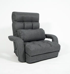 Hitreeモダン調整可能折りたたみフロアベッドレイジーソファチェアラウンジクッションホームホテル用リビングルーム生地 - Product Image 2