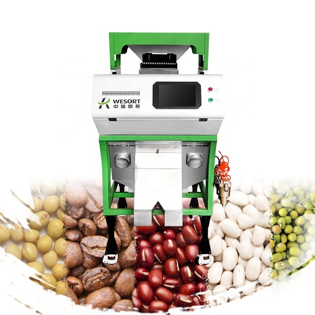 Wesort 2026 Multi-Functional Red Bean Processing Machine White Kidney & Green Bean Color Separator